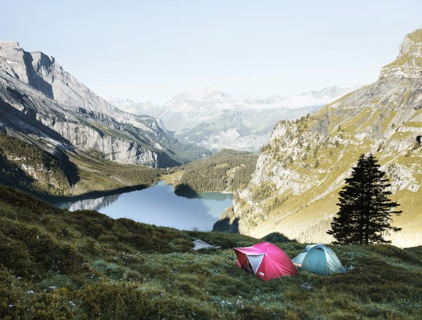 Quels sont les conseils pour un camping en région de forêts mixtes en hiver?