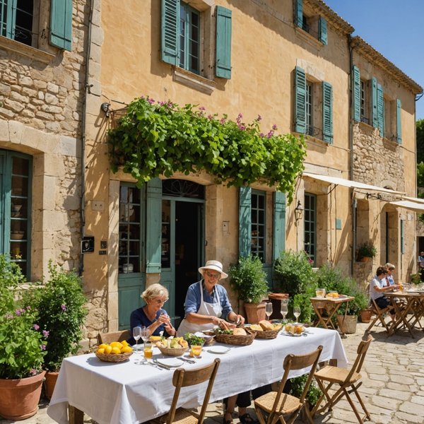 Comment organiser des vacances en Provence avec des cours de cuisine et des excursions en vélo?